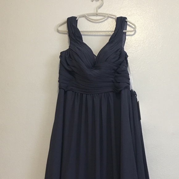 Tulle and Chantilly Maxi Dress Bridesmaid Dress Formal Wedding Size 6/8 - Picture 6 of 13